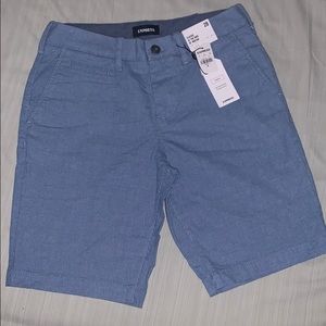 Express blue shorts